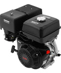 Beefy 15HP 420cc Gas Engine With Horizontal Shaft, 4 Stroke OHV Industrial Grade Replacement, 0.984in Shaft 25mm, Black