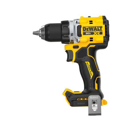 20V Max XR Brushless Cordless One Half Inch Drill Driver Tool Only With Anti Rotation System Dual Speed yellow and black design