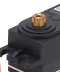 Next Level 25kg Digital Servo Motor Featuring Tough Metal Gears For Rc Cars Boats And Aircraft Whisper Quiet Operation Easy Hookup And Rock Solid Torque For Serious Hobbyist Builds And Mods close-up of motor with metal gear and wiring