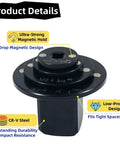 Kick Your Auto Repair Game Up With These Tough Low Profile Impact Socket Adapters From 3/8 To 1/2 Inch Featuring Magnetic Drive And High Temp Quench Steel For Tight Spot Jobs, CR-V steel