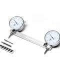 Pro Grade CNC Milling Tramming Tool Calibration System With 1/2, 1/4, 1/8 Inch Shanks and 0.001 Inch Dial Indicators shown