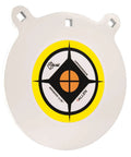 Hardrock AR500 One Half Inch Steel Gong Target For Rifles And Handguns White Powder Coat Finish Multi Color Durable Armorplate Target With Easy Hanging Hook System