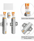 Push To Open Cabinet Latch With Hidden Rebounder Mechanism For Handle Free Doors Includes Screws And Tape durable latch