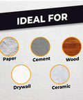 Uses of 2 Inch Masking Tape For General Painting And Projects on paper, cement, wood, drywall, and ceramic surfaces.