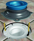 Perfect Seal Toilet Wax Ring With Bolts No Mess Installation Repositionable Toilet Seal Delivers A Stronger Leak Proof Fit