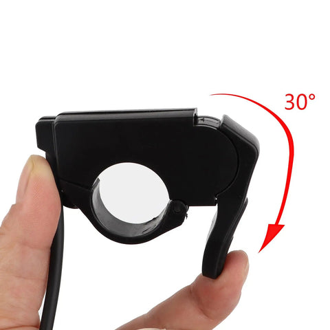 Thumb Throttle For Bafang Mid Drive Ebike Kit Finger Speed Accelerator With Waterproof 3Pin Plug Easy Install Compatible With BBS01 BBS02 M400 M820 Motors Keeps Your Ride Smooth And Responsive