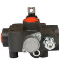 Hydraulic control valve, cast iron, single spool hydraulic control valve for trucks and machinery.