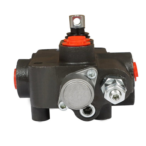 Hydraulic control valve, cast iron, single spool hydraulic control valve for trucks and machinery.