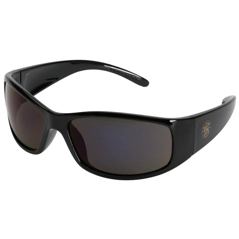 Lightweight Unisex Safety Glasses With Smoke Lenses And Black Frame For Men And Women Alike With Ninety Nine Point Nine Percent UVA UVB UVC Eye Protection For Outdoor Work And Shooting
