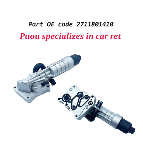 Heavy Duty Aluminum Engine Oil Cooler Filter Housing Module For Mercedes Benz C180 C200 C204 C250 W212 W204 Keeps Your Car Slick And Cool With This Drop In Fix That Crushes Heat Stress For Beast Mode Power And Zero Hassle Road Thrills