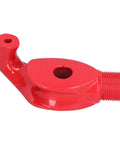 Heavy Duty Cast Iron Pipe Bender And Conduit Former For Electric Wires And Aluminum Alloy, red metal component.