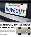 Lock Up Your Ride With This Anti Theft License Plate Screws Kit Featuring Tamper Proof Security Fasteners M6 Thread Black Mounting Hardware Includes Key To Keep Jokers From Yanking Your Tags Off Front Or Rear Bumper Today, shown on a vehicle with a license plate.