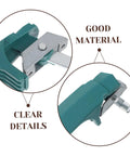 Ciieeo Commercial Vacuum Drying Oven Handle Heavy Duty Industrial Kitchen Equipment Replacement Part close-up view of green knob grip.