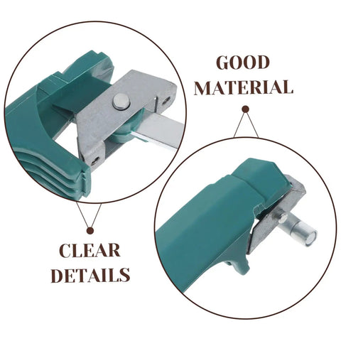 Ciieeo Commercial Vacuum Drying Oven Handle Heavy Duty Industrial Kitchen Equipment Replacement Part close-up view of green knob grip.