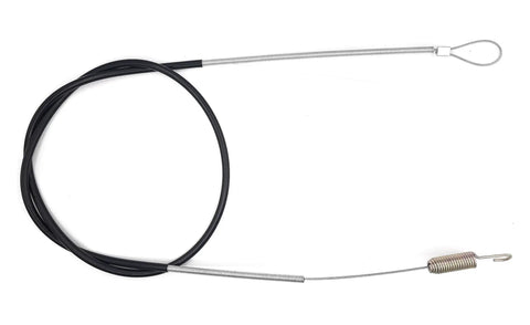 Replacement Clutch Cable 17 Inch For 6 HP Rear Tine Tiller Compatible With Craftsman Built Tough Easy Install High Quality Non OEM Replacement Part Fits Popular Tillers And Lawn Equipment coiled with spring end