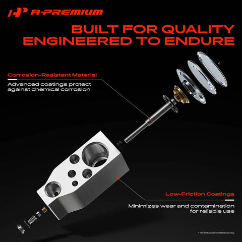 Heavy Duty AC Expansion Valve Replacement For Toyota Rav4 And Honda With Auto Temp Control, corrosion-resistant materials and precise components shown.