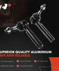 Close-up of outer tie rods from Hydraulic Power Steering Rack And Pinion Set For Chevy Silverado 1500 And GMC Sierra 1500 2007-2013