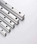 Professional Linear Motion Guide Rail System With High Precision Bearings And Slide Block HGWHGH Series 15mm To 55mm Range, steel rails