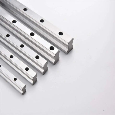 Professional Linear Motion Guide Rail System With High Precision Bearings And Slide Block HGWHGH Series 15mm To 55mm Range, steel rails