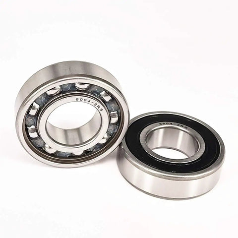 10 Pack 6004-2RS Sealed Ball Bearings 20x42x12 For Snowmobiles - Deep Groove Design, Dual Rubber Seals, Chrome Steel Construction, High Speed Radial And Axial Load Support, Factory Lubricated, Durable, Precision Performance Bearings For Power Sports. Two 6004-2RS bearings