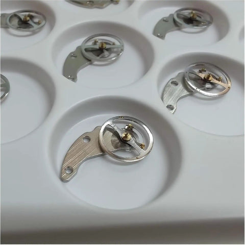 Replacement Balance Wheel Assembly With Hairspring For NH35 NH36 Movements Watch Repair Part in packaging