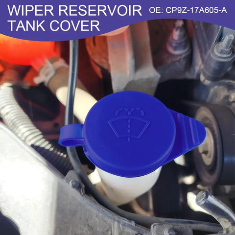 Ford Focus Windshield Washer Fluid Reservoir Cap Replacement Fits 2012 2018 Wiper Covers Tank Cap OEM KT1Z17632A CP9Z17A605A