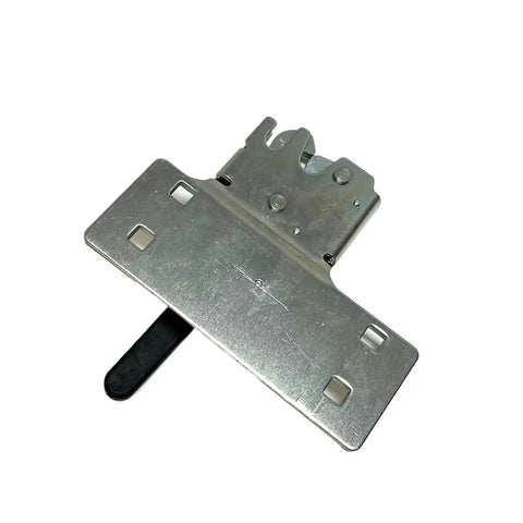 Heavy Duty Forklift Spare Parts Lock 0009311067 for pallet jack and lift truck, steel construction, top view.