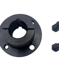 Built Tough H Style Split Taper Bushing 1/2 Inch Bore Carbon Steel Mounting Assembly for Heavy Duty Pulleys and Drive Sheaves with Anti Rust Finish