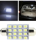 Fresh LED Interior Lighting Kit 11 Xenon White Bulbs T10 36mm Dome And License Plate Wedge Base Easy Drop In Spotlights Upgrade View DIY Project Save Cash No Tools Needed, 36mm LED bulb
