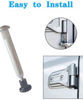 Heavy Duty Door Hinge Set For Multiple Vehicle Models With 200kg Load Capacity Anti Rust Aluminum Hinges Installed View