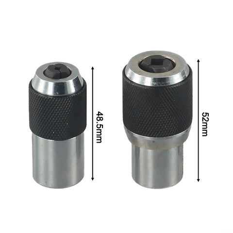 Heavy Duty 3 Piece Tap Extractor Socket Kit With Adjustable Jaws For M3 To M12 Broken Tap Removal In Tight Spaces Chrome Steel Driver Adapter, 48.5mm and 52mm sockets