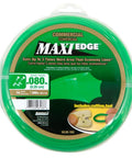 Commercial Grade String Trimmer Line 0.08 Inch By 280 Foot Six Point Star Edged Cutting Design For Universal Fit On Gas And Electric Trimmers Heavy Duty Performance And Long Lasting Lawn Care packaging with cutting tool