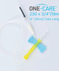 23G X 3/4 Inch Stainless Steel Dispensing Probes With 12 Inch Tube And Luer Adapter, Box Of 50 Sets, Industrial Lab Supplies