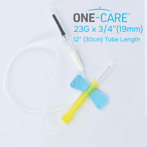 23G X 3/4 Inch Stainless Steel Dispensing Probes With 12 Inch Tube And Luer Adapter, Box Of 50 Sets, Industrial Lab Supplies