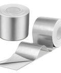 Two Rolls Heavy Duty Aluminum Foil Tape Heat Shield Reflective Barrier For High Temp Sealing And Insulation 2 Inch By 32.8 Feet Each Roll