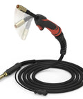 10 Ft Flexible Neck MIG Welding Gun Torch Replacement For M10 M15 And Millermatic Series 150A with coiled cable