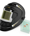 Flip Front Welding Helmet With Shade 10 Flip Lens For Stick MIG TIG Welding Lightweight Durable PP Helmet Adjustable Twist Knob