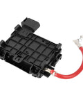 Heavy Duty Fuse Box Battery Terminal Block For Volkswagen Golf Jetta Beetle showing black plastic housing and red power cable.