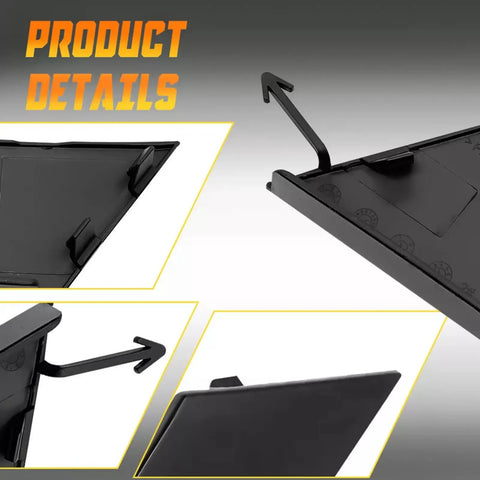 Close-up of matte black plastic detail on front bumper tow hook cover for Nissan Altima 2019 2020