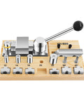 Pro Grade Ring Bender Tool Kit For DIY Jewelry Making With Dies, Metal Ring Bending Machine For Rings And Earrings, Multi Function Crafting Set