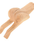 Wooden Door Stopper With Cute Decorative Funny Shape Prevents Doors From Hitting Walls Easy To Install No Tools Needed