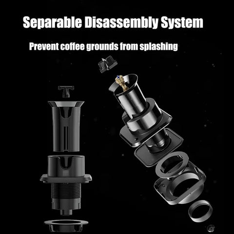 Premium Handle Sensor For Coffee Knock Box Featuring Intelligent Anti Touch Shield And Lightning Fast Single Tap Empty disassembled for cleaning.