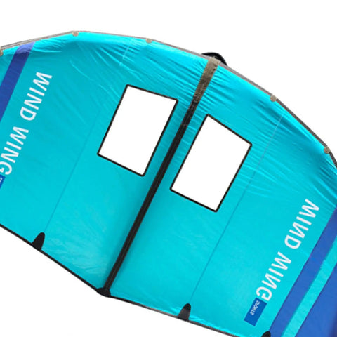 Inflatable Surfing Foil Wing For Beginners And Pros, Durable Oxford Polyester Construction With Tear-Resistant Coating shown flat