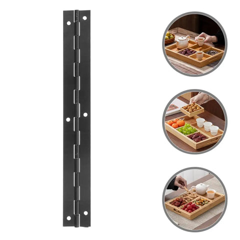Long Piano Hinge Stainless Steel With Easy Install And Smooth Surface No Fuss For Wooden Boxes And Jewelry Boxes Ideal For DIY Projects