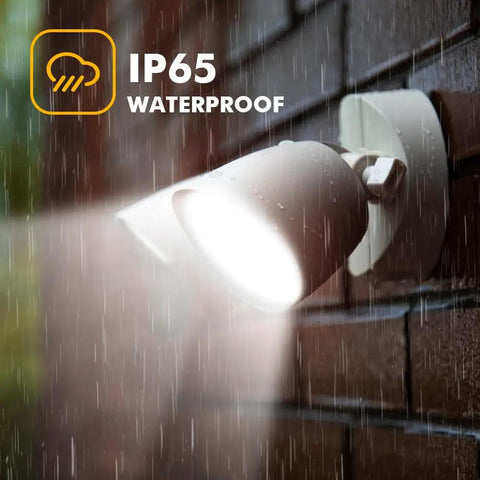 Built Street Tough Dual Led Floodlight Knocking Out Dark Spots With 3500 Lumens And Rock Solid 32 Watt Power Boasting Fully Swivel Double Heads And Heavy Duty Metal Housing For Patio Yard
