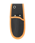 Heavy Duty Tool Pouch Built Tough With Reinforced 600D Fabric And Riveted Seams For Electricians Carpenters Skilled Trades Crews, front view.