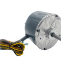 Straight Up 1/4 HP AC Condenser Fan Motor 208-230V 1100 RPM with CCW shaft and wires for Carrier Bryant HVAC replacement.