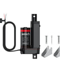 Heavy Duty 12 Volt Linear Actuator Featuring A Clean Two Inch Stroke And Rock Solid Push Pull Action Designed For Smooth Household Upgrades And Moving Heavy Loads Like A Champ with accessories.
