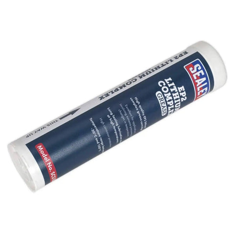 Ep2 Lithium Complex Grease Cartridge 400g heavy duty lubricant for extreme pressure and temperature swings in white cartridge