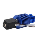 Upgraded V6 Hot End Kit With 0.4mm Nozzle And 60W Ceramic Heater For Ender 3 Pro V2 Prusa i3 MK3S MK3 MK2S 3D printer blue heat sink